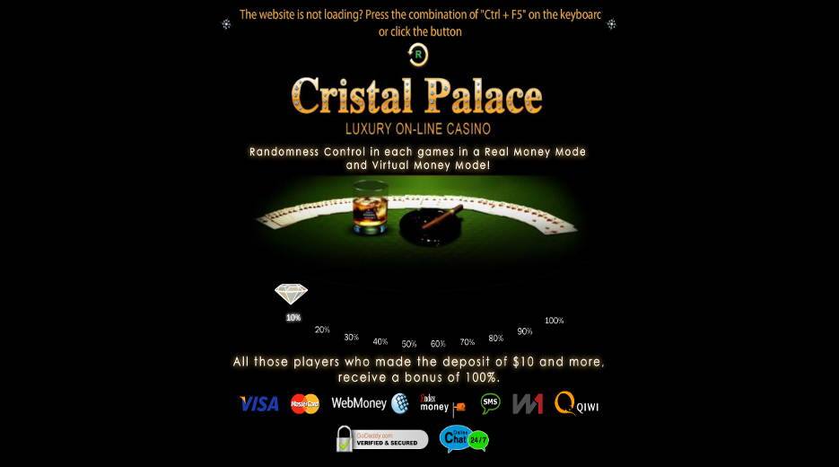 официальный сайт казино кристалл палас